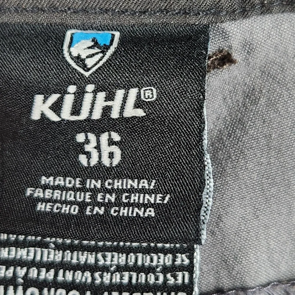 KUHL Ramblr Shorts Mens 36 Gray Cargo Utility Hiking Stretch Outdoor 5125 - Picture 4 of 13